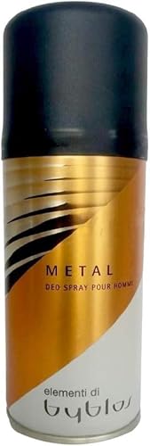 Byblos Metal Sensation For Men Deodorant 150 ml Spray " 3er Set " von Byblos