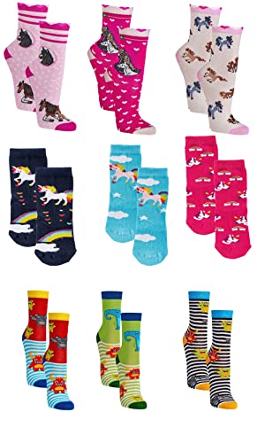 C&C KIDS Kinder Socken,10 Pack,31/34,Mädchen von C&C KIDS