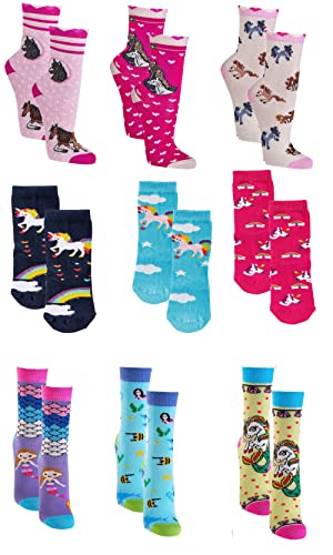 C&C KIDS Kinder Socken,10er Pack,27/30,Mehrfarbig/Mädchen von C&C KIDS