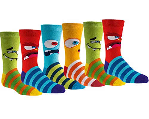 C&C KIDS Kinder Socken,6 pack,35/38,Smile-Junge von C&C KIDS