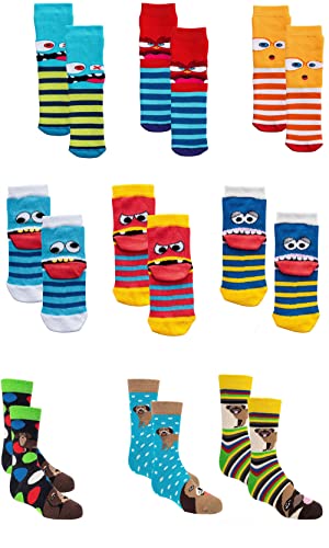 C&C KIDS Kinder Socken,9Pack,31-34,Mehrfarbig6 von C&C KIDS