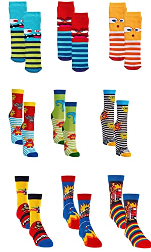 C&C KIDS Kinder Socken,9Pack,31-34,Mehrfarbig9, 9pcc2 von C&C KIDS