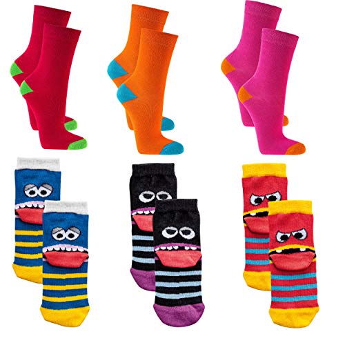 C&C KIDS Mädchen Socken,6 Paar,31-34,Mehrfarbig2 von C&C KIDS
