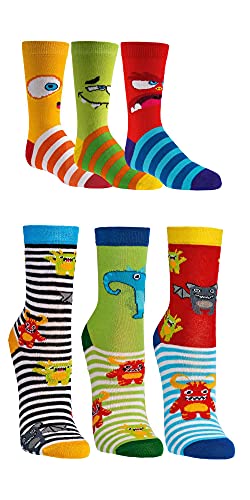 C&C KIDS Socken Jungen 6 Paar 31-34,Mehrfarbig3 von C&C KIDS