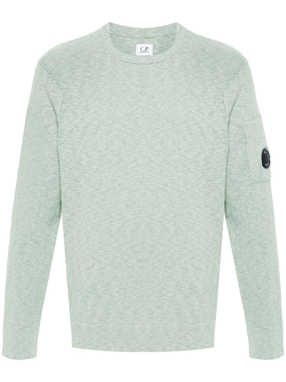 C.P. Company Melierter Strickpullover - Grün von C.P. Company