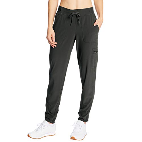 C9 Champion Damen C9 Woven Pants Trainingshose, Ebenholz, Groß von C9 Champion