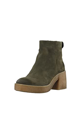 CA'SHOTT A/S Damen CASEMILY Zip Suede Ankle Boot, Olive, 37 EU von CA'SHOTT A/S