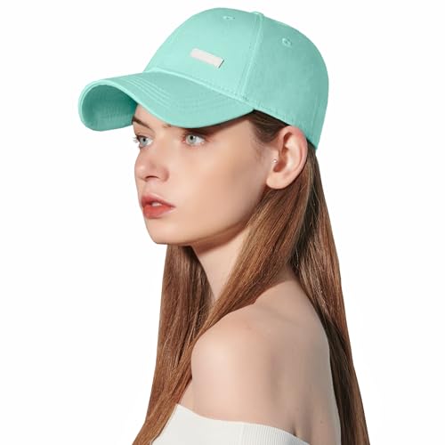 CACUSS Baumwolle Herren Mesh Baseball Cap einstellbar für Draussen Sport oder auf Reisen von CACUSS