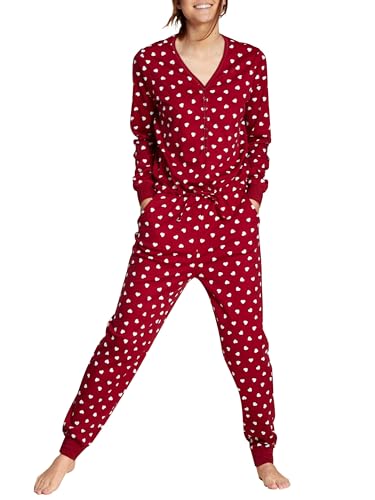 Calida Damen Family & Friends Pyjamaset, Rio red, 48-50 von CALIDA