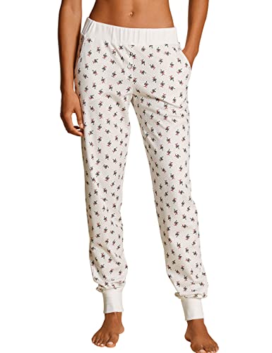 Calida Damen Favourites Holidays Hose, Star White, 48-50 von CALIDA