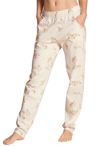 Calida Damen Favourites Sheep Hose, Star White, 48-50 von CALIDA