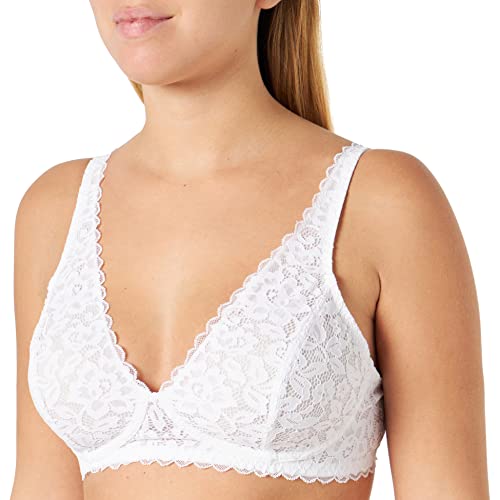 CALIDA Damen Natural Comfort Lace BH, Weiß, 85C EU von CALIDA