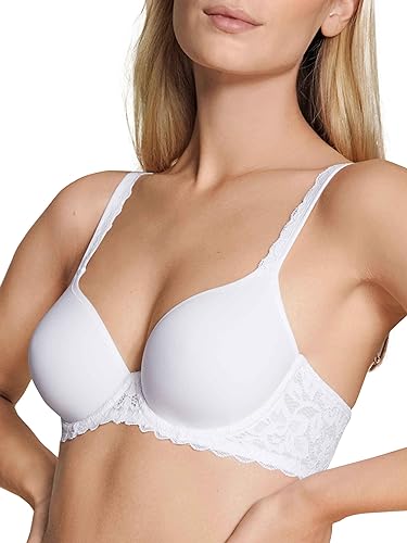 CALIDA Natural Comfort Lace Spitzen-BH Damen, verstellbare Träger, mit Spitzendetails von CALIDA