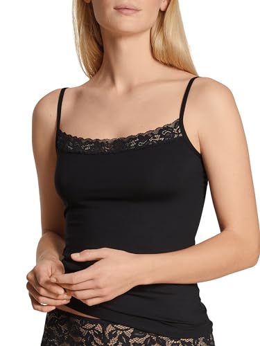 CALIDA Natural Comfort Lace Spaghetti-Top Damen von CALIDA