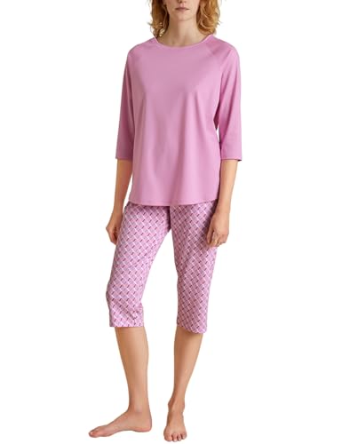 CALIDA Daylight Dreams 3/4-Pyjama Damen, aus 100% Baumwolle von CALIDA