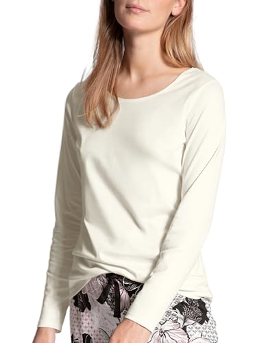 CALIDA Favourites Langarmshirt Damen, aus 100% Supima-Baumwolle von CALIDA