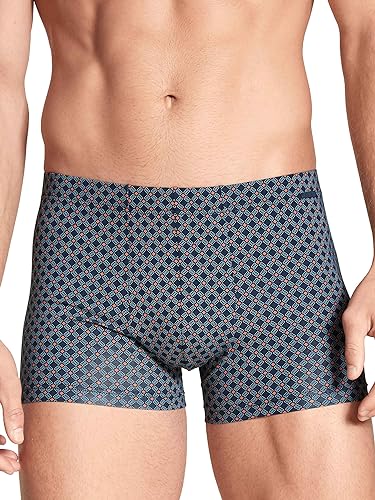 Calida Herren Grafic Cotton Boxershorts, Dark Sapphire, 46-48 von CALIDA