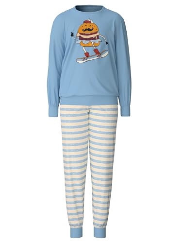 CALIDA Kids Bündchen-Pyjama Kinder, aus 100% Bio-Baumwolle, mit weichen Rippbündchen an den Abschlüssen CALIDA Kids Bündchen-Pyjama Kinder, aus 100% Bio-Baumwolle, mit weichen Rippbündchen an den Abschlüssen von CALIDA