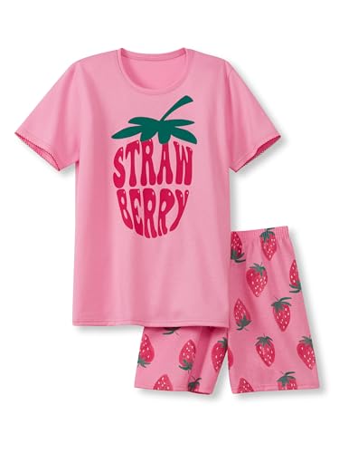 CALIDA Kids Mädchen Kurz-Pyjama Kinder, aus 100% Bio-Baumwolle von CALIDA