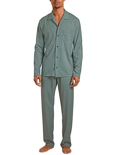 CALIDA Relax Imprint Pyjama, durchgeknöpft Herren von CALIDA