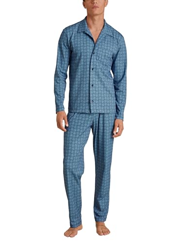 CALIDA Relax Streamline Pyjama, durchgeknöpft Herren, aus 100% Baumwolle von CALIDA