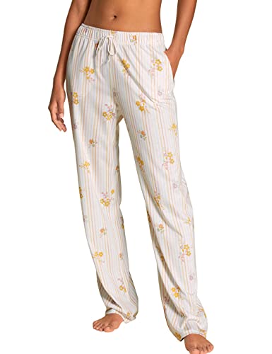 Calida Damen Favourites Sunflower Hose, Star White, 48-50 von CALIDA