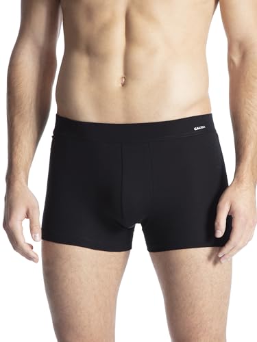 CALIDA Cotton Code Boxershorts Herren, mit stoffüberzogenem Gummibund von CALIDA