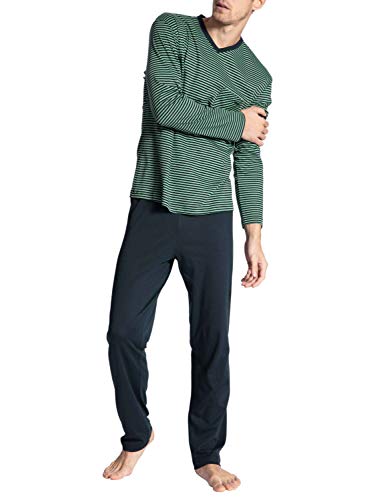 Calida Herren Relax Streamline 2 Pyjamaset, Laurel, 46-48 von CALIDA