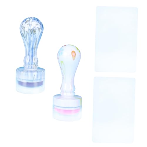 CALLARON 2sätze Nail Art Stempel Handheld Nagelkunst Werkzeuge Mit Kopf Für Kreative Nageldesigns Tragbar Für Zuhause Und Nagelstudio CALLARON 2sätze Nail Art Stempel Handheld Nagelkunst Werkzeuge Mit Kopf Für Kreative Nageldesigns Tragbar Für Zuhause Und Nagelstudio von CALLARON