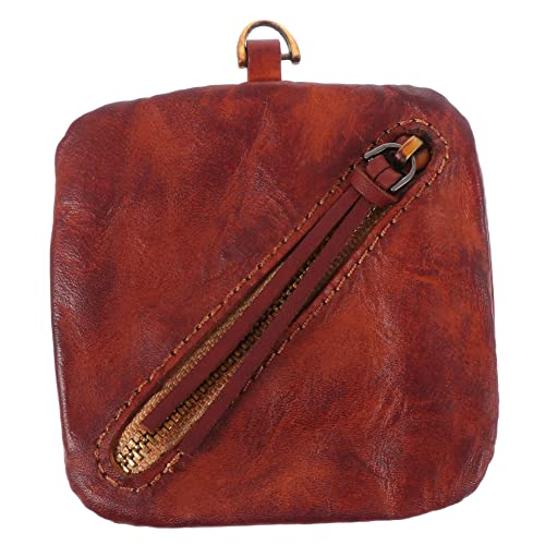 CALLARON Geldbörse Braune Lederhandtasche Brieftaschen Für Männer Herrenbrieftasche Männer Wechseln Beutel Münzbeutel Aus Leder Reisebrieftaschen Unternehmen Echtes Leder Fräulein Paket von CALLARON