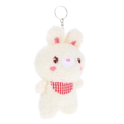 CALLARON Kuscheltier Schlüsselanhänger Süßer Plüschhase Als Taschenanhänger Für Handtaschen Und Schlüssel Hochwertiger Weicher Als Accessoire Für Frauen Und Mädchen CALLARON Kuscheltier Schlüsselanhänger Süßer Plüschhase Als Taschenanhänger Für Handtaschen Und Schlüssel Hochwertiger Weicher Als Accessoire Für Frauen Und Mädchen von CALLARON