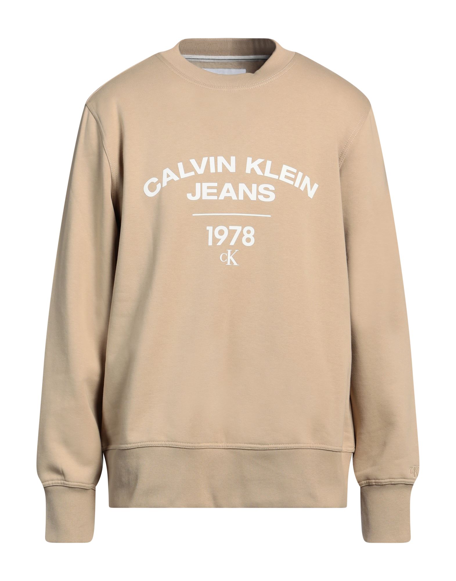 CALVIN KLEIN JEANS Sweatshirt Herren Kamel von CALVIN KLEIN JEANS