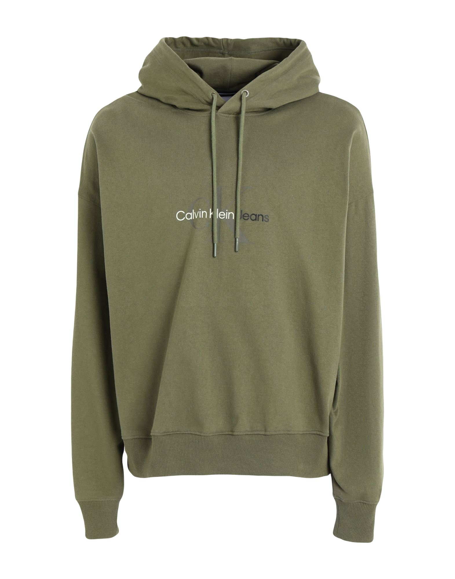 CALVIN KLEIN JEANS Sweatshirt Herren Militärgrün von CALVIN KLEIN JEANS