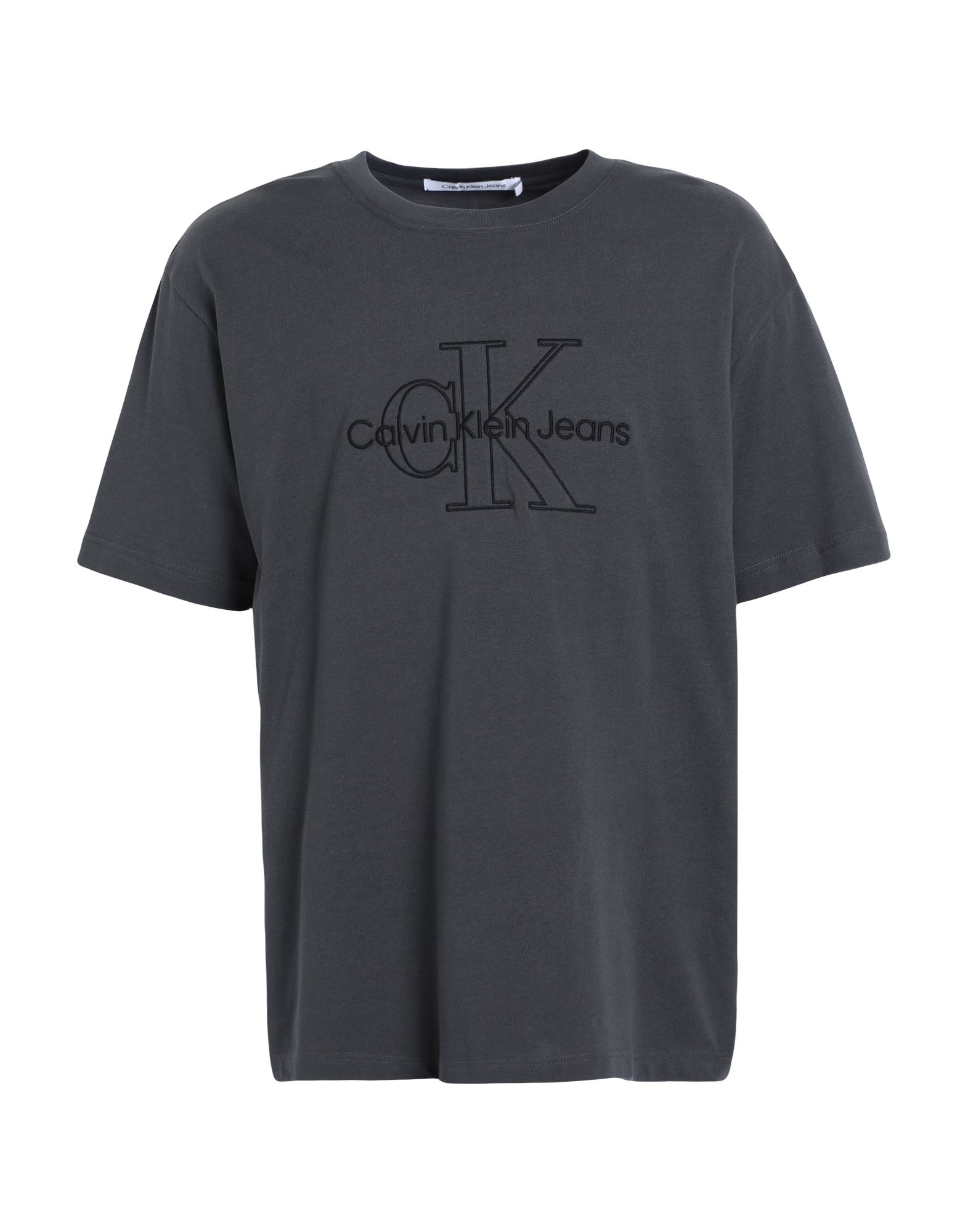 CALVIN KLEIN JEANS T-shirts Herren Blei von CALVIN KLEIN JEANS