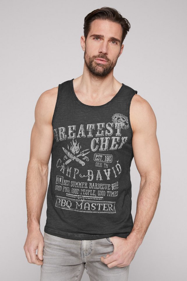 CAMP DAVID Tanktop aus Baumwolle von CAMP DAVID