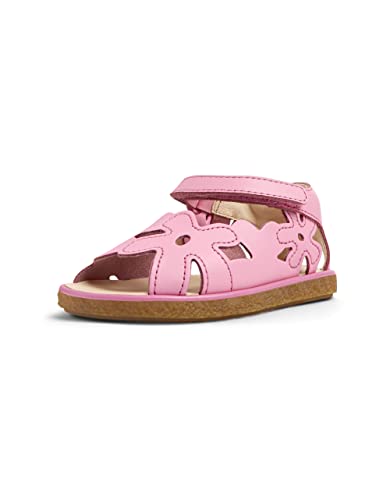 Camper Baby-Mädchen Miko K800525 Flat Sandal, Rosa 002 TWS, 21 EU von Camper