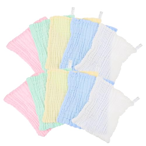 CANIGHT 10stücke Teiliges Waschlappen Aus Super Saugfähige Weiche Handtücher Farben Für Sanfte Gesichtsreinigung Und Mundpflege Für Empfindliche Babyhaut CANIGHT 10stücke Teiliges Waschlappen Aus Super Saugfähige Weiche Handtücher Farben Für Sanfte Gesichtsreinigung Und Mundpflege Für Empfindliche Babyhaut von CANIGHT