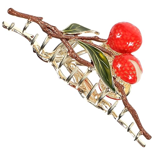 CANIGHT Litschi-haarspange Große Haarklammer Blattdesign Modisches Haar-accessoire Für Damen CANIGHT Litschi-haarspange Große Haarklammer Blattdesign Modisches Haar-accessoire Für Damen von CANIGHT