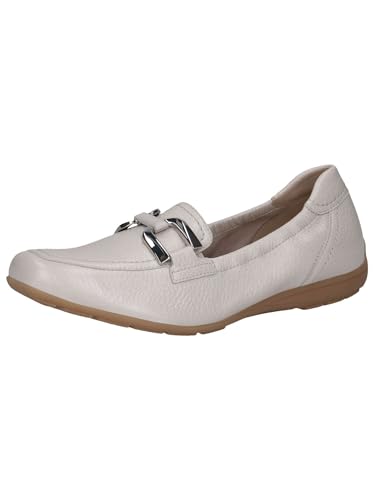 CAPRICE Damen Slipper aus Leder Bequem, Cremefarben (Pearl Per.Deer), 38 EU CAPRICE Damen Slipper aus Leder Bequem, Cremefarben (Pearl Per.Deer), 38 EU von CAPRICE