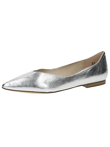 Caprice Damen 9-9-22110-20 Ballerina, Silver Metal, 36 EU von CAPRICE