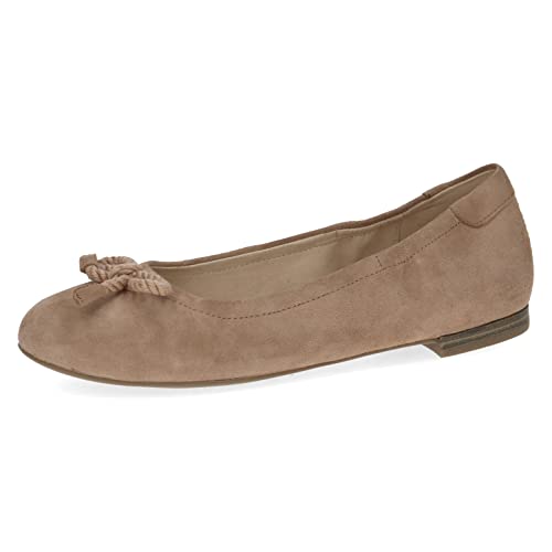 Caprice Damen 9-9-22112-20 Ballerina, Desert Suede, 36 EU von CAPRICE