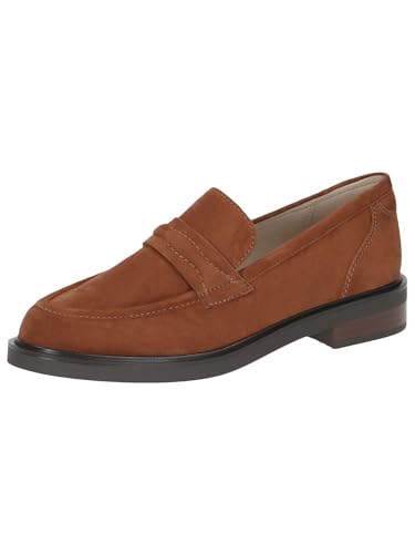 Caprice Damen 9-24300-43 Slipper, Cognac Suede, 38 EU von CAPRICE