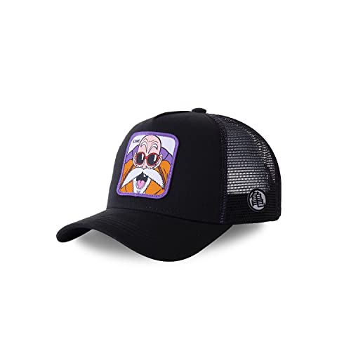 CAPSLAB Herren Casquette CL/DBZ/1 Baseball Cap, Noir, von CAPSLAB