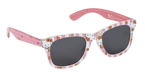 CARTOON Hello Kitty Sonnenbrille mit rechteckigen Gläsern mit UV400-Filterschutz für Kinder CARTOON Hello Kitty Sonnenbrille mit rechteckigen Gläsern mit UV400-Filterschutz für Kinder von CARTOON