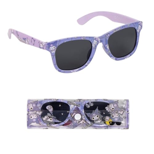 CARTOON Kuromi Sonnenbrille mit rechteckigen Gläsern mit UV400-Filterschutz für Kinder CARTOON Kuromi Sonnenbrille mit rechteckigen Gläsern mit UV400-Filterschutz für Kinder von CARTOON