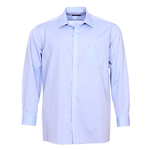 Casamoda Herren Hemd Businesshemd, Blau (Hellblau 115), 50 von CASAMODA