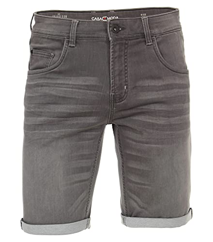 CASAMODA Herren Bermuda Short Jeansoptik grau Größe W34 von CASAMODA