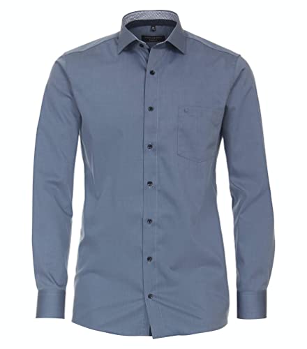 CASAMODA Businesshemd Uni Modern Fit Hellblau 44 von CASAMODA