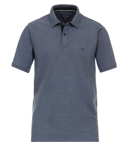 CASAMODA Polo-Shirt Uni dunkel Mittelblau 4XL von CASAMODA