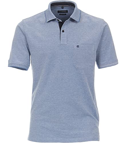 CASAMODA Polo-Shirt Uni Hellblau 6XL von CASAMODA